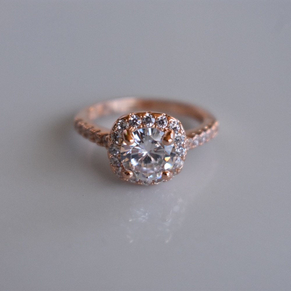 Rose gold  ring